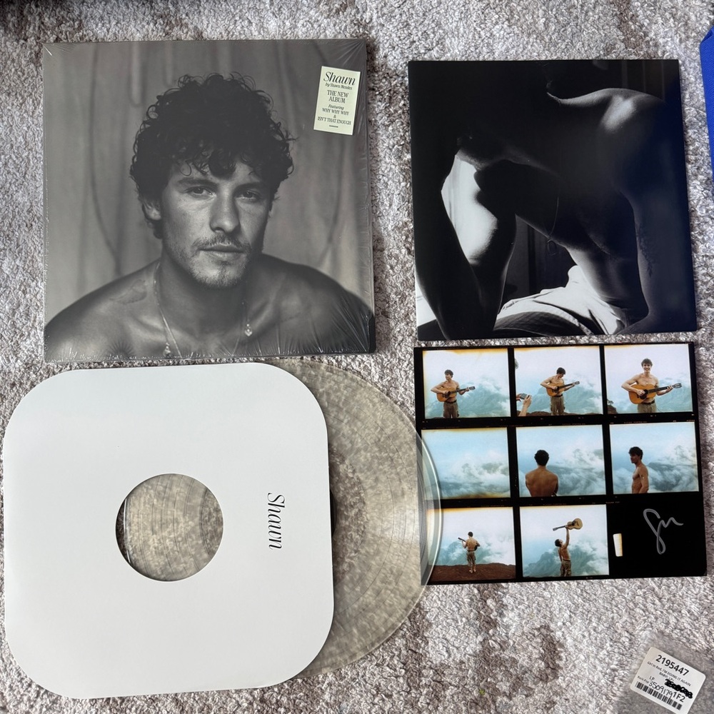 Shawn Mendes SHAWN Signed vinyl